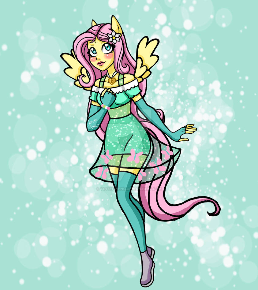 Rave Fluttershy by Yoitefriend on DeviantArt
