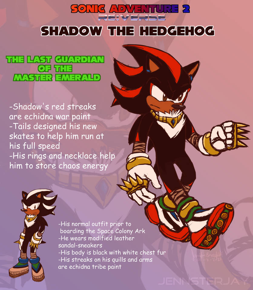 Shadow Reverse Lineage (SA2: Re:verse) Shadow The Hedgehog by JennsterJay on DeviantArt