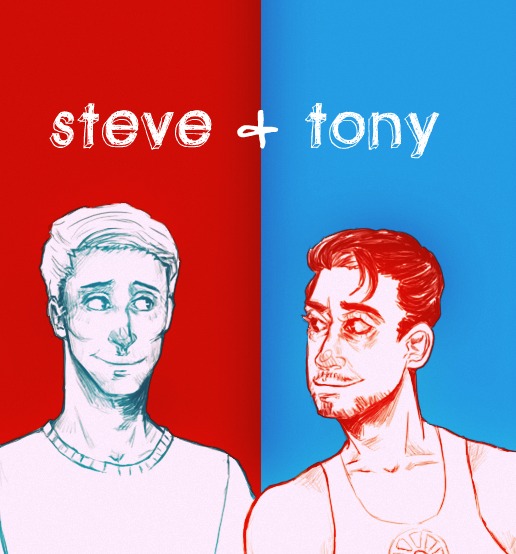 steve + tony