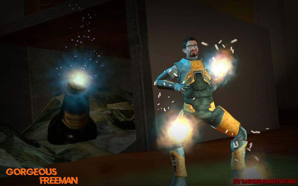 Gorgeous Freeman FanArt by MaxsirayArtWork on DeviantArt