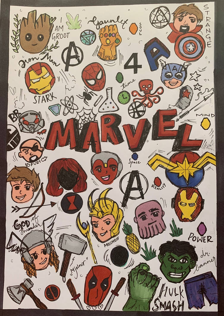 Marvel Doodles By MickeyNeha On DeviantArt