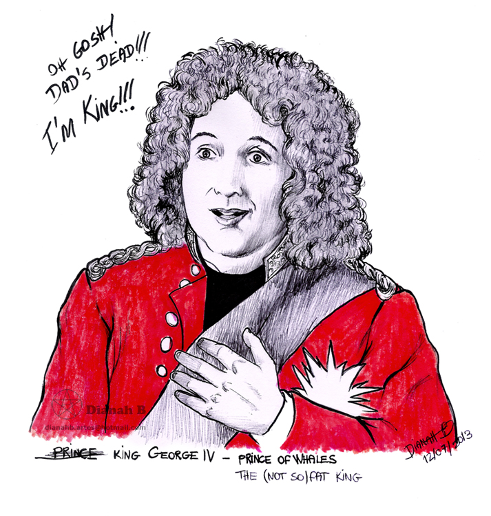 George 4 Fat Horrible Histories - KING GEORGE IV IS FAT by Dianah3 on DeviantArt