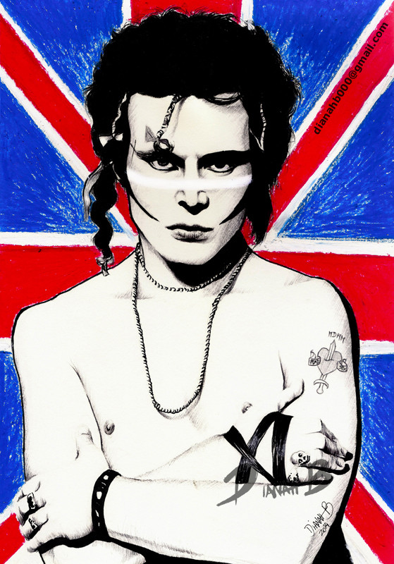 ADAM ANT - Portrait and Speed Drawing