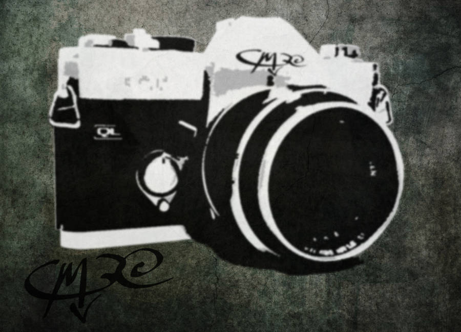 Camera Stencil Mock-up by JMarFtAtkinson