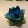 Origami Blue lotus