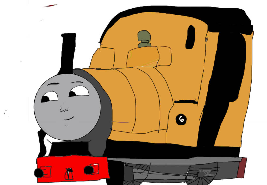 Duncan The Grumpy Engine by TrulyMyth on DeviantArt