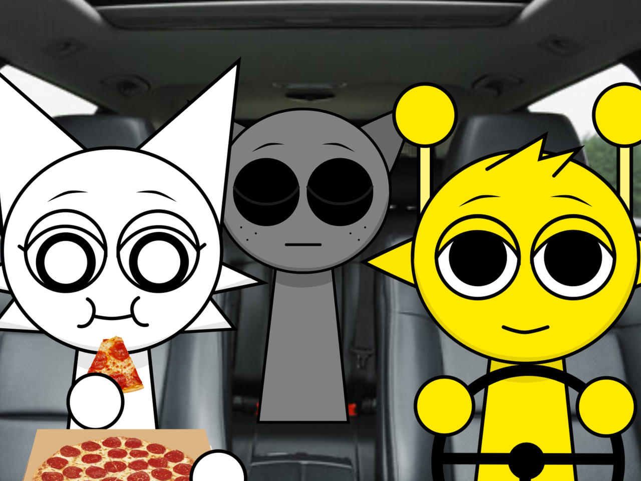 Sprunki Driving Sprunki Road Trip! by baldridgec28 on DeviantArt