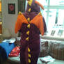 The back of my Spyro costume