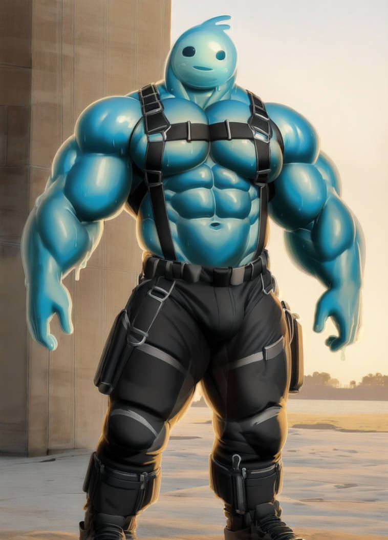 Buff Guy Ripples Buff Rippley by PowerPulseArts on DeviantArt