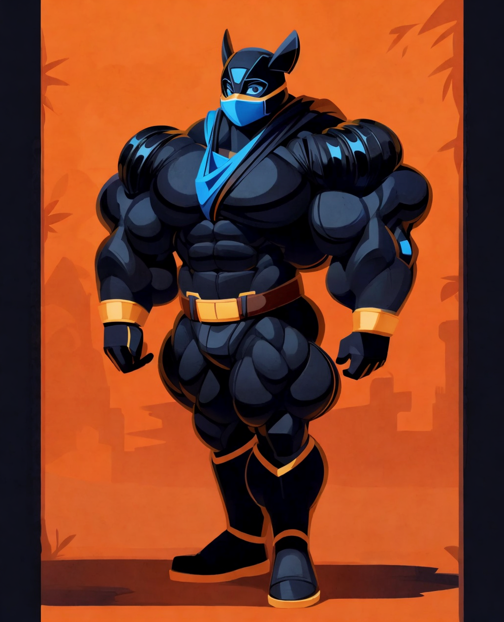 More buff ninja by PowerPulseArts on DeviantArt