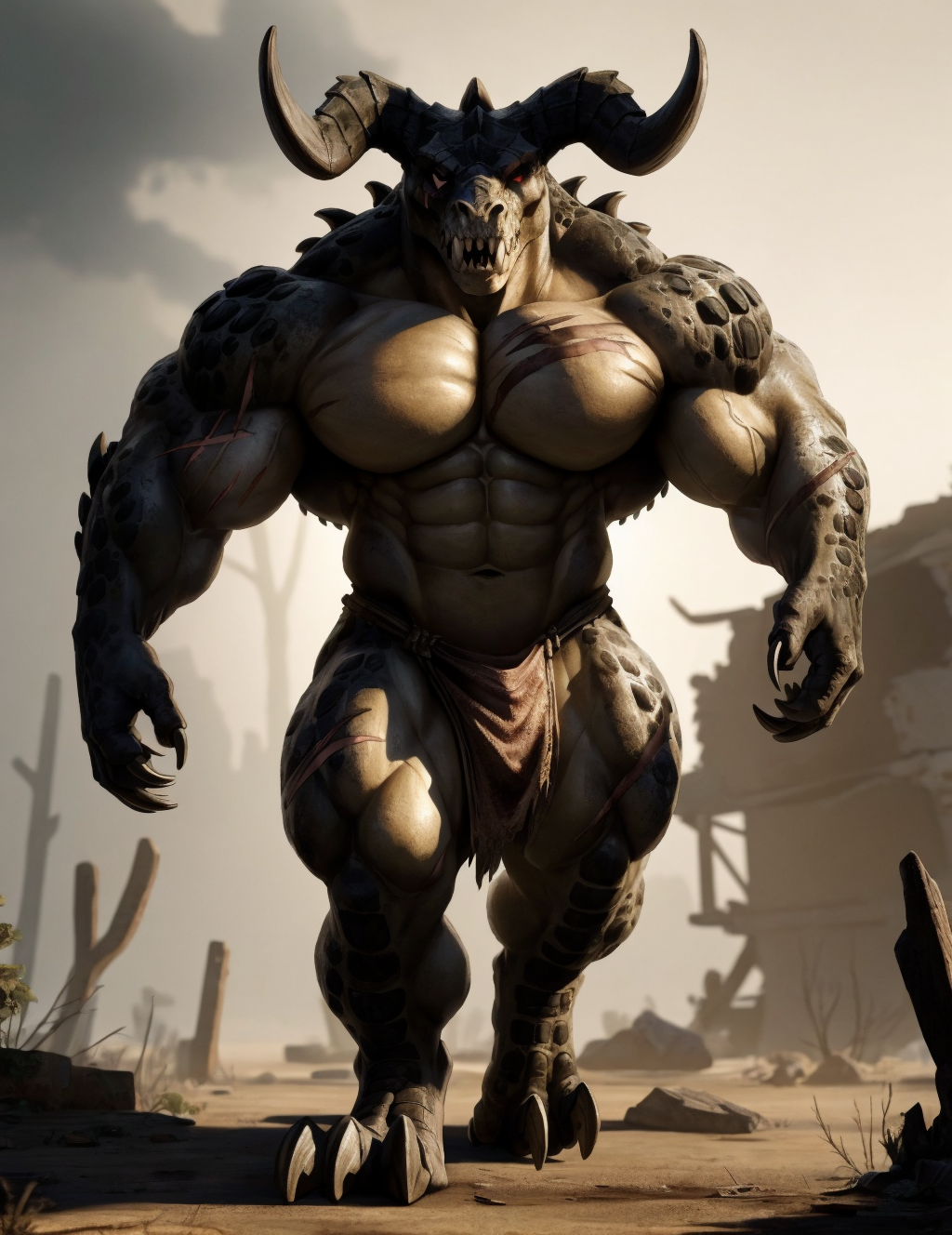 Deathclaw Inflation Deviantart Deathclaw by PowerPulseArts on DeviantArt