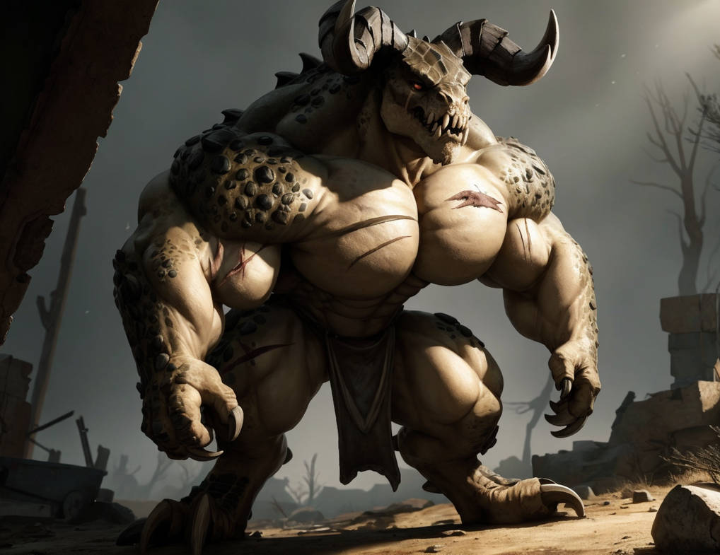 Deathclaw Inflation Deviantart Huge Deathclaw by PowerPulseArts on DeviantArt