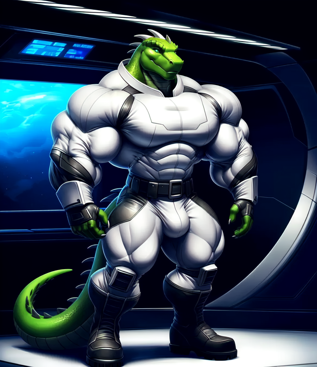 Lizard Spaceman Space lizard II by PowerPulseArts on DeviantArt