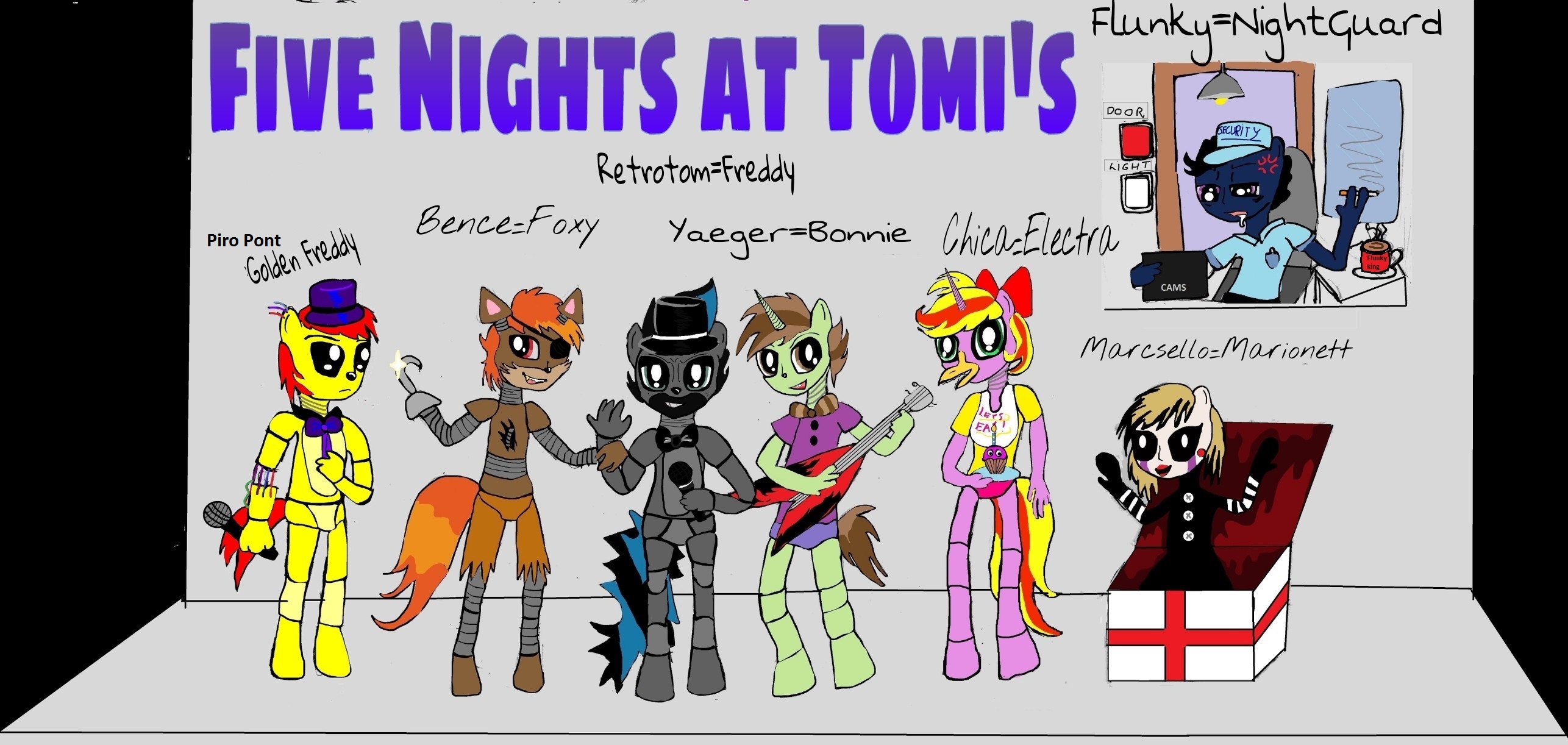 Five Nights at Freddy's crossover