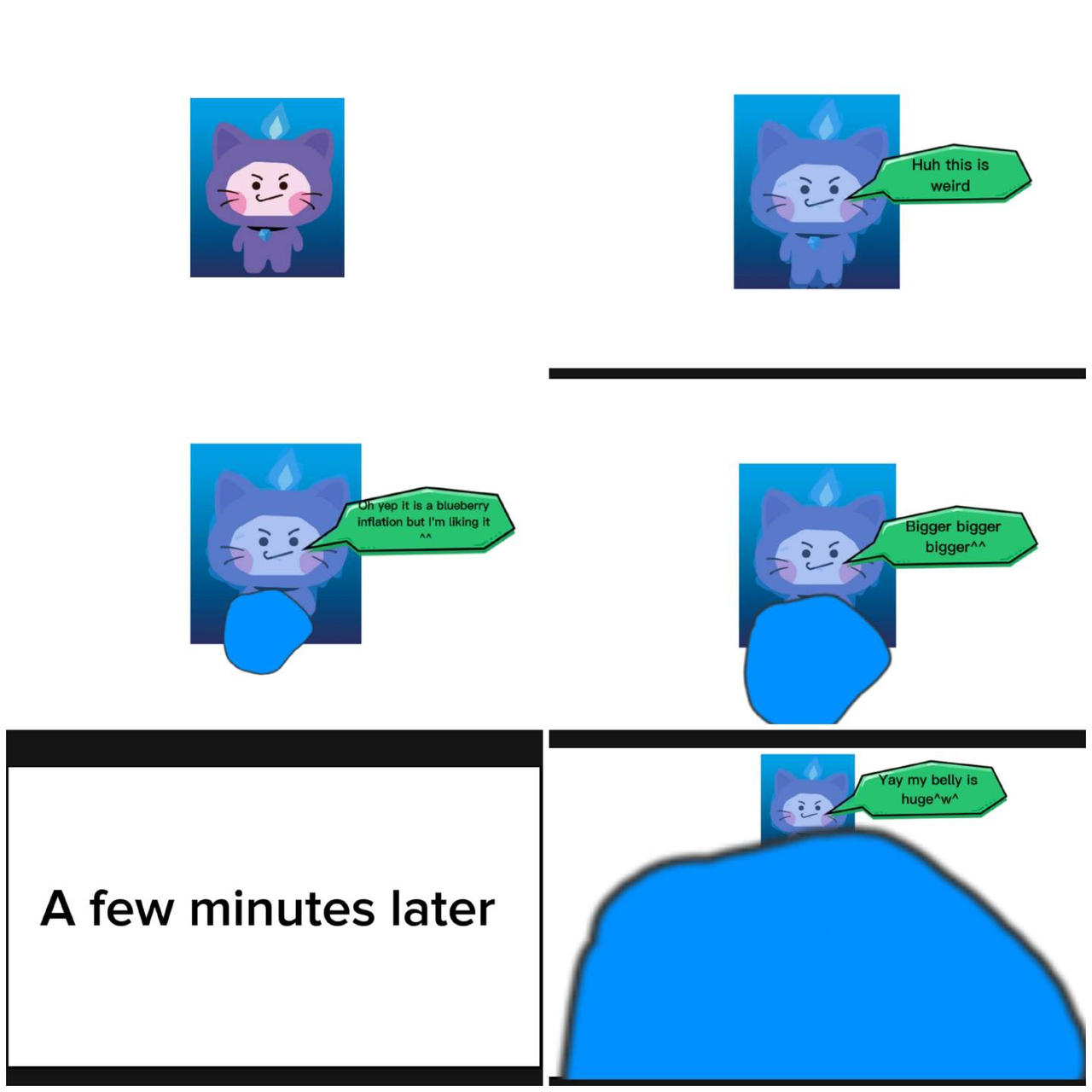 Chilli's blueberry inflation comic/text by alexanderdejesus16 on DeviantArt