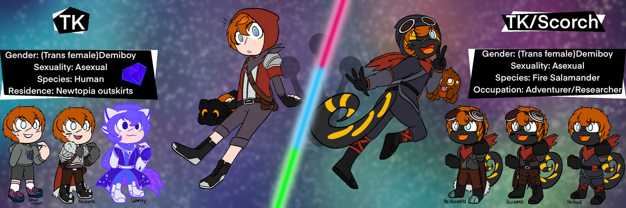 Amphibia Human Form TK: Amphibia. Human and Salamander by GalaxyCats-Art-Anim on DeviantArt