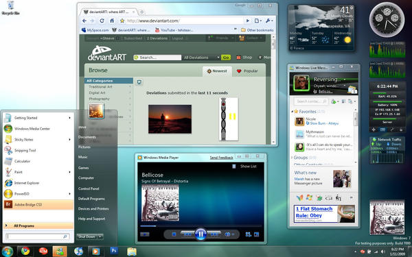Dynamic Windows 7 Windows 7 by Steave on DeviantArt