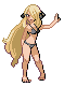 Cynthia in a bikini
