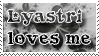 Lyastri Love Stamp