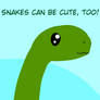 Snakes can be cute, too!