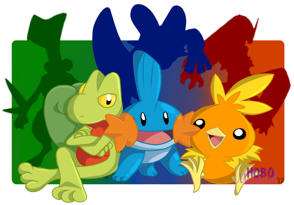 Generation 3 Starters