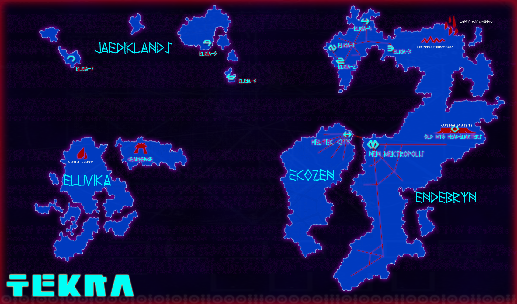 Tekna - a Magitech Map