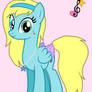 Maia Blitz Fire as a pony