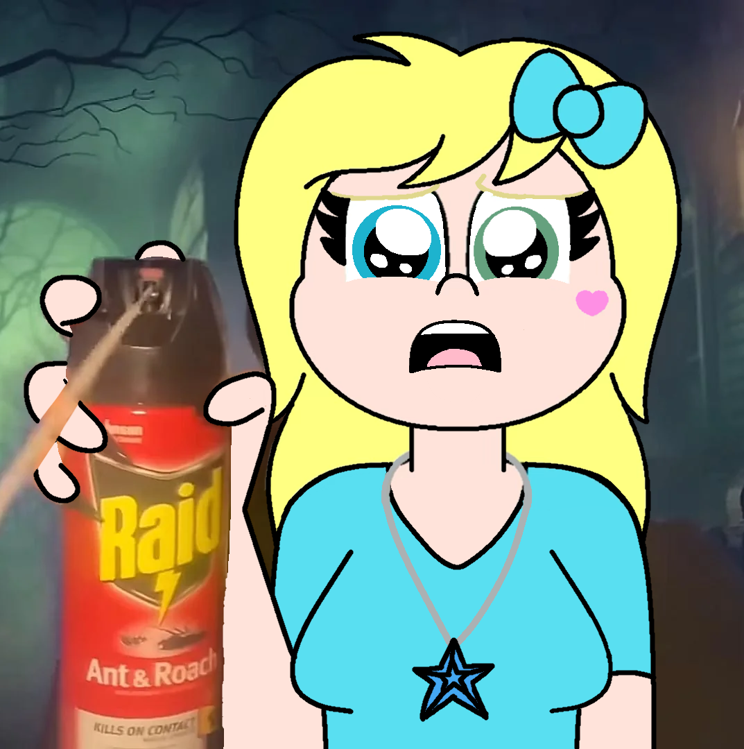 Maia in spraying raid meme by MaiaTheArtsyGirl on DeviantArt