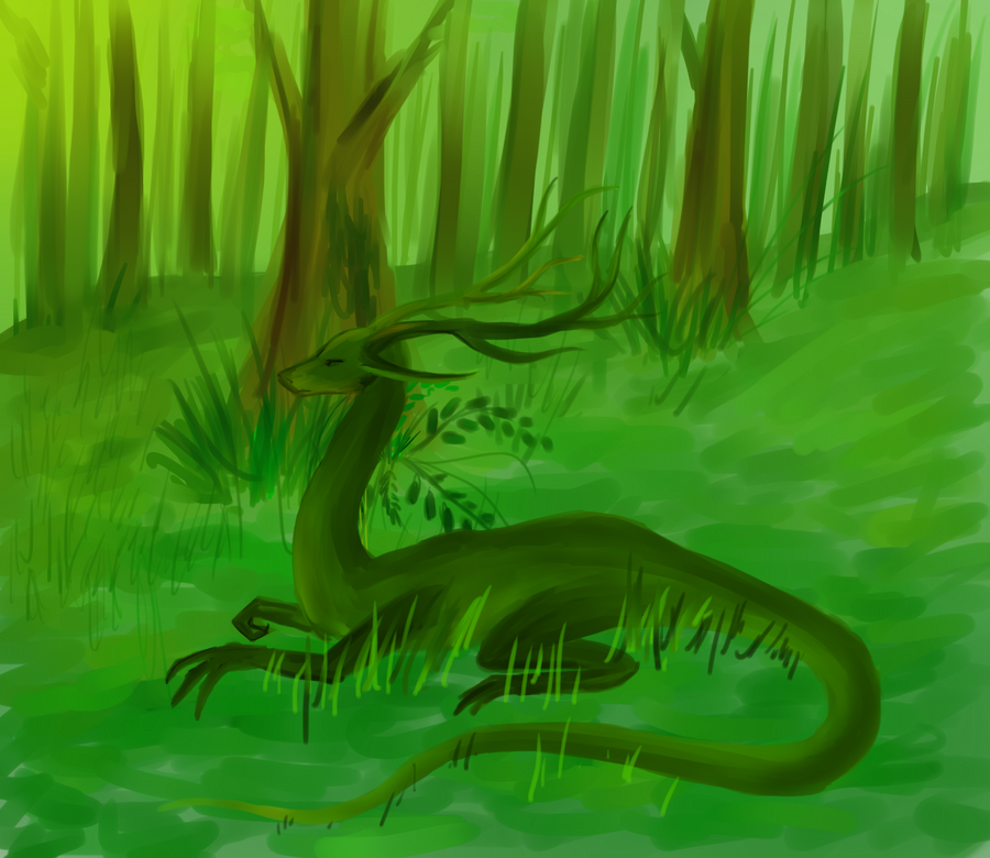 Dragon by Anna-Kisel55 on DeviantArt