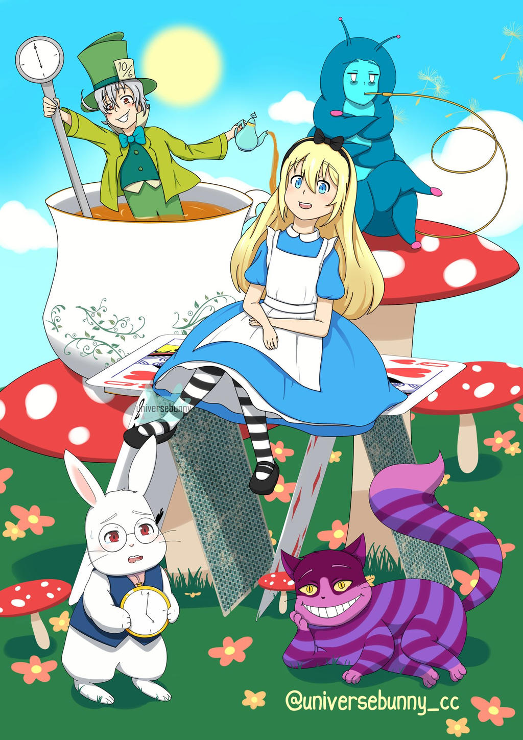 Alice In Wonderland By Universebunny On Deviantart Alice In Wonderland By Universebunny On Deviantart