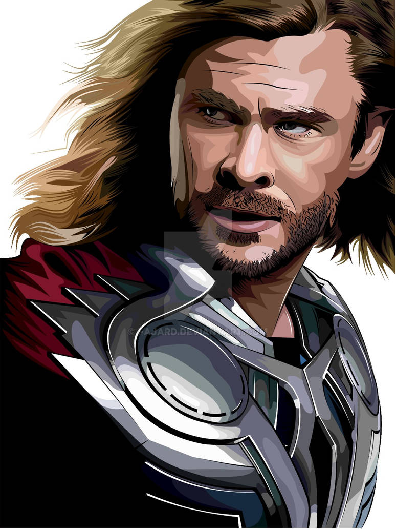 Thor Vector by FajarD on DeviantArt