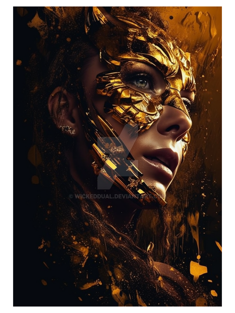 Deviantart Gold Drippin'Gold by WickedDual on DeviantArt