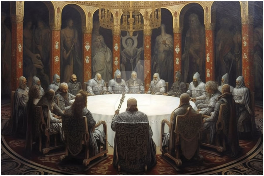 King Arthur's Round Table by WickedDual on DeviantArt