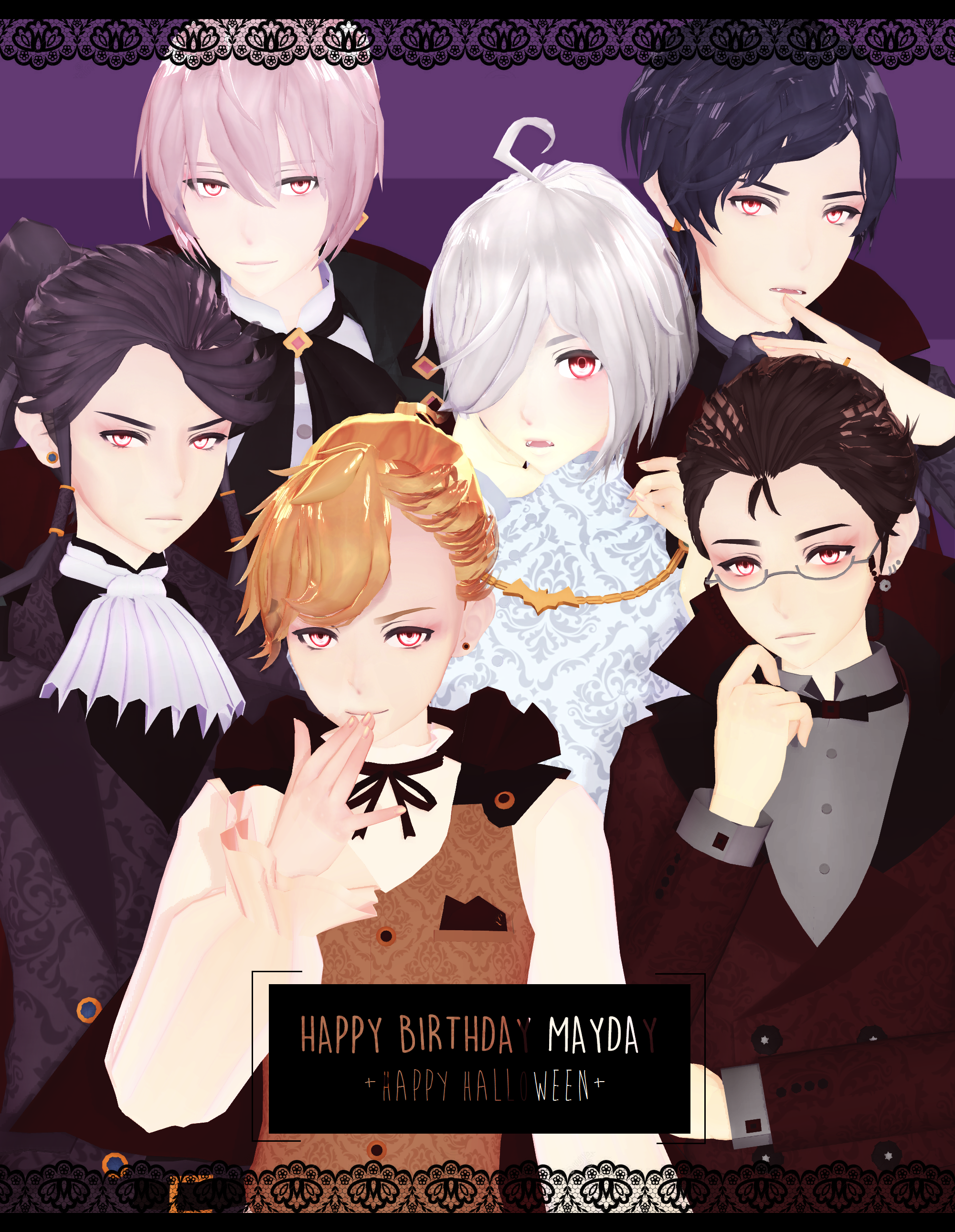 DL: Tda Vampire Vocas [HBD MAY + bonus halloween]