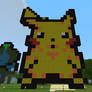 Minecraft Art: Pikachu