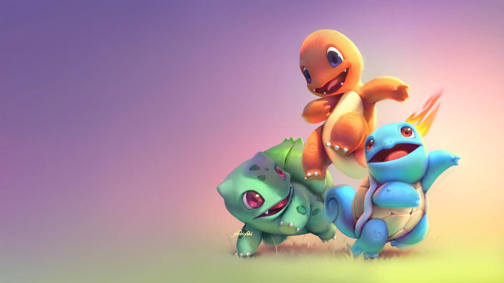 Basic Pokemons: Colors by yoshiyaki on DeviantArt