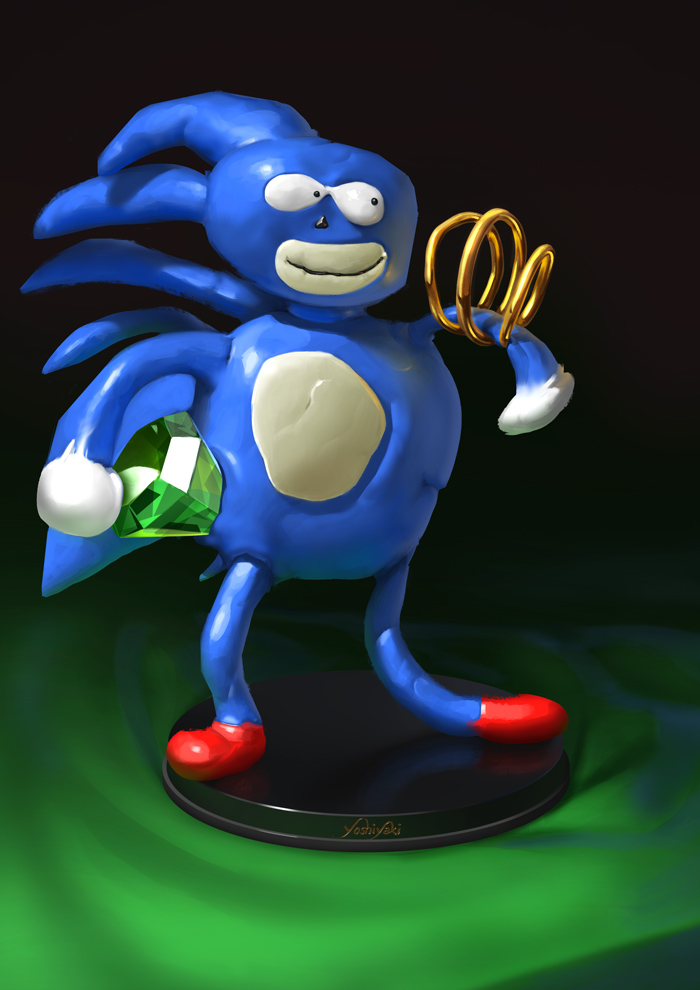 Sanic The Gotta Go Fast