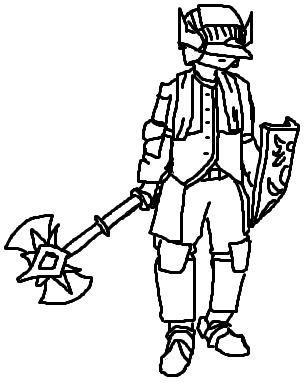 Axeman Drawing Axeman by Flashkirby-99 on DeviantArt