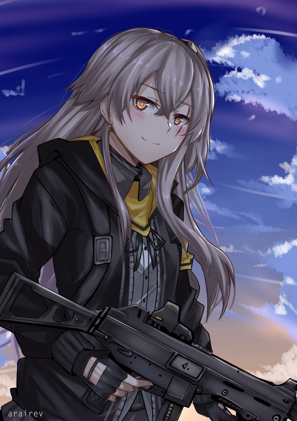 UMP45 From Girls Frontline by arairev on DeviantArt