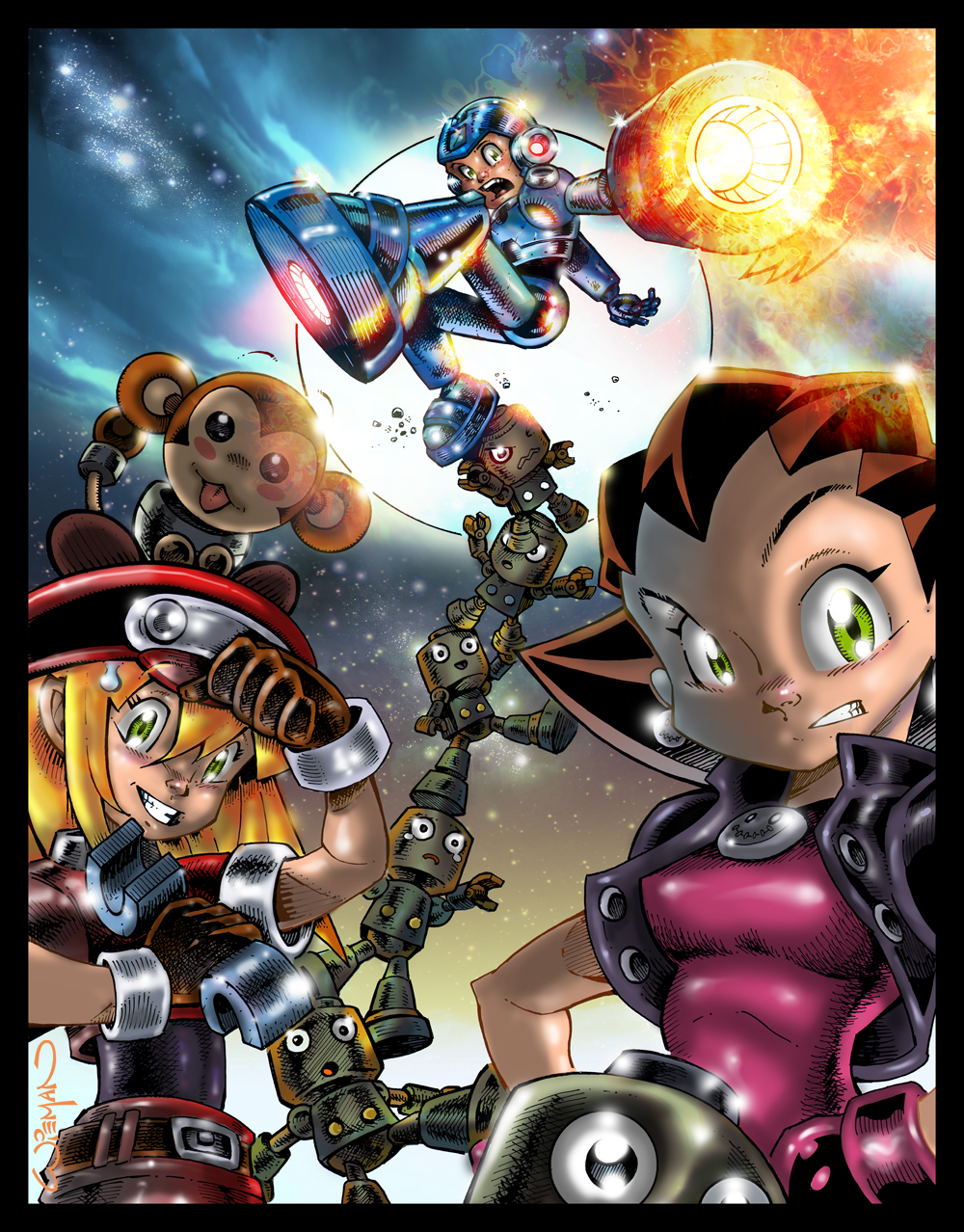 Mega Man by MattWieman on DeviantArt