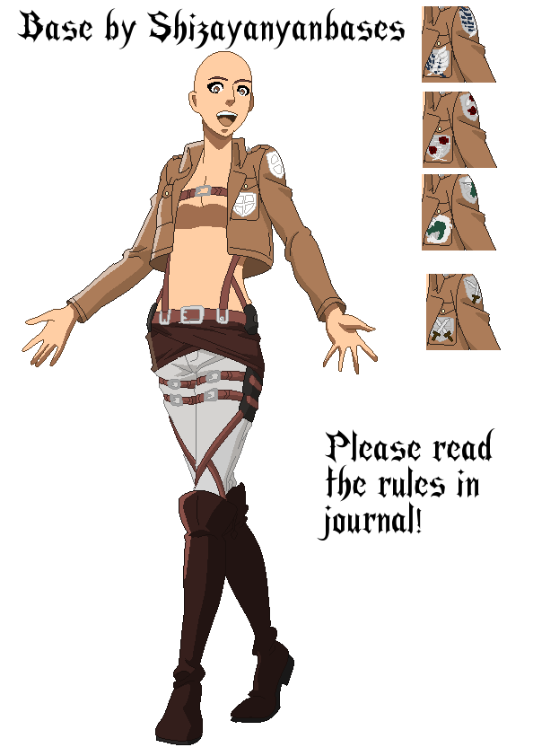 Aot Base Layout Attack on Titan Base 2 - Hanji Zoe by ShizayanyanBases on DeviantArt