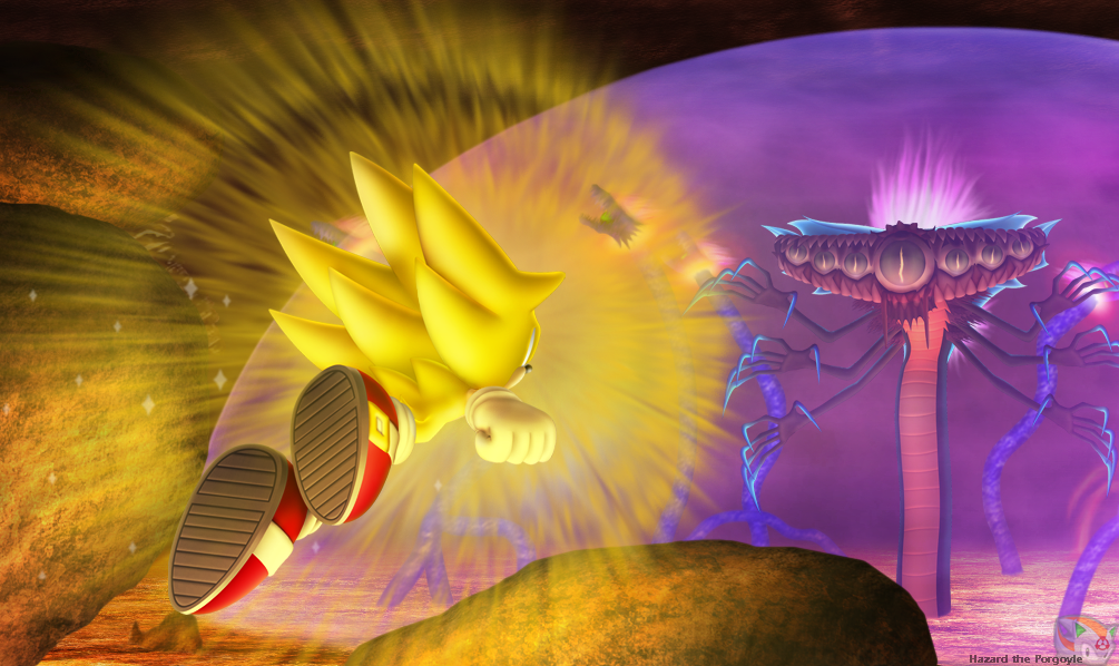 sonic x super sonic and super shadow vs the final hazard