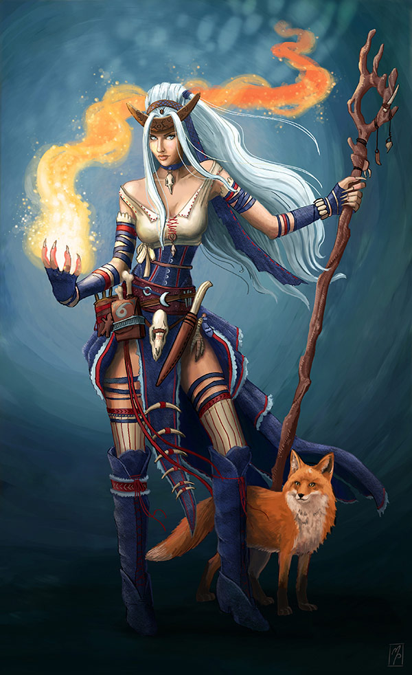 Feiya - Pathfinder Icon Character example