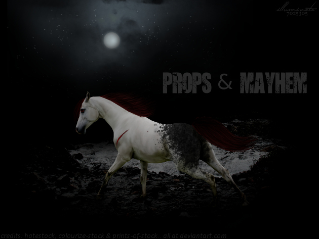 hl horse pic :: props and mayhem