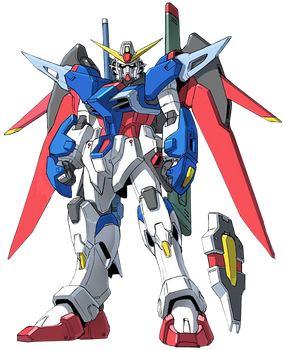 ZGMF-X42S Destiny Gundam render