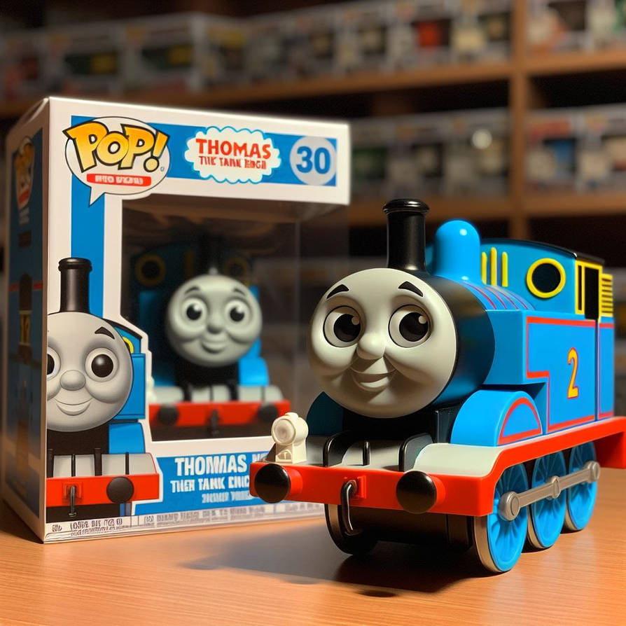 Pop Funko Thomas The Tank Engine by zachlea on DeviantArt Pop Funko Thomas The Tank Engine by zachlea on DeviantArt