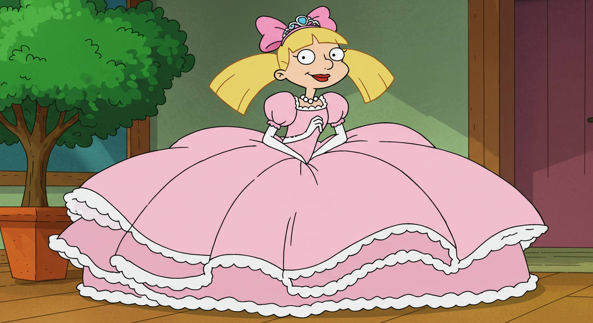 Helga Face Princess Helga's Makeover by zachlea on DeviantArt
