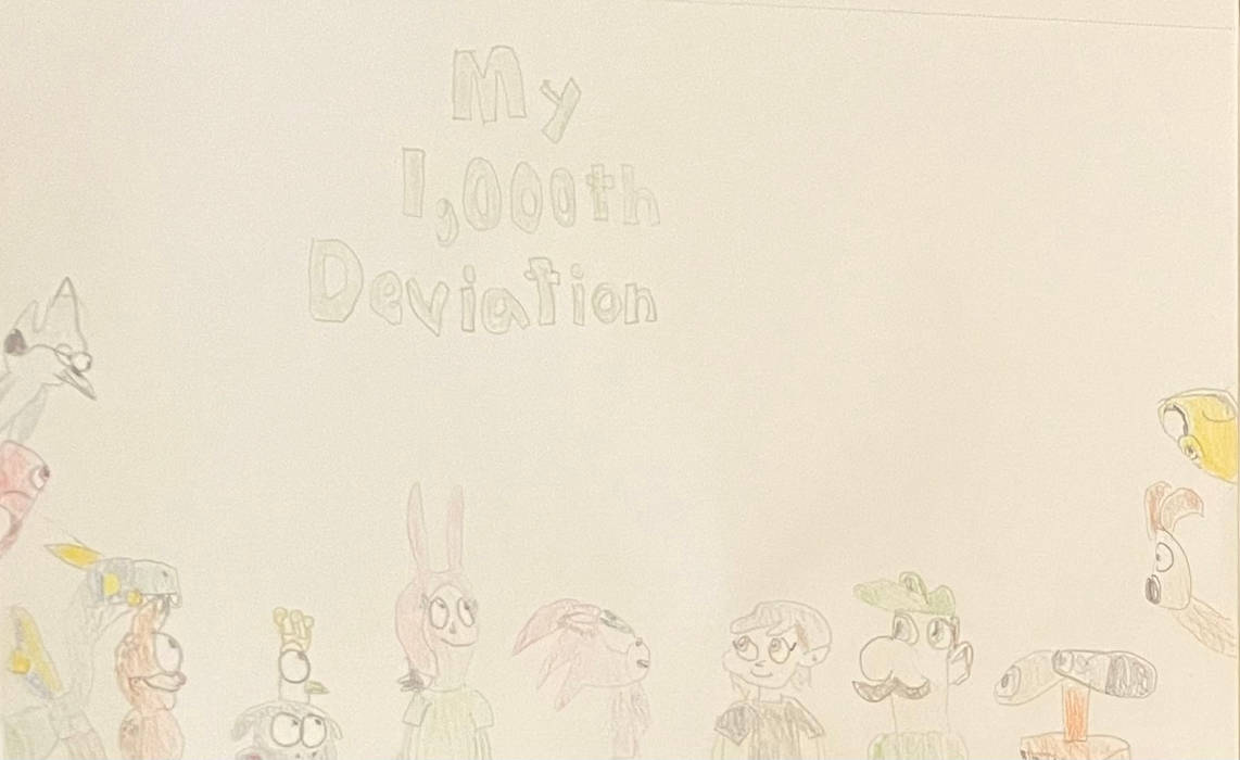 Deviantart Randomguy1001 My 1,000th Deviation by SkylanderGuy2005 on DeviantArt