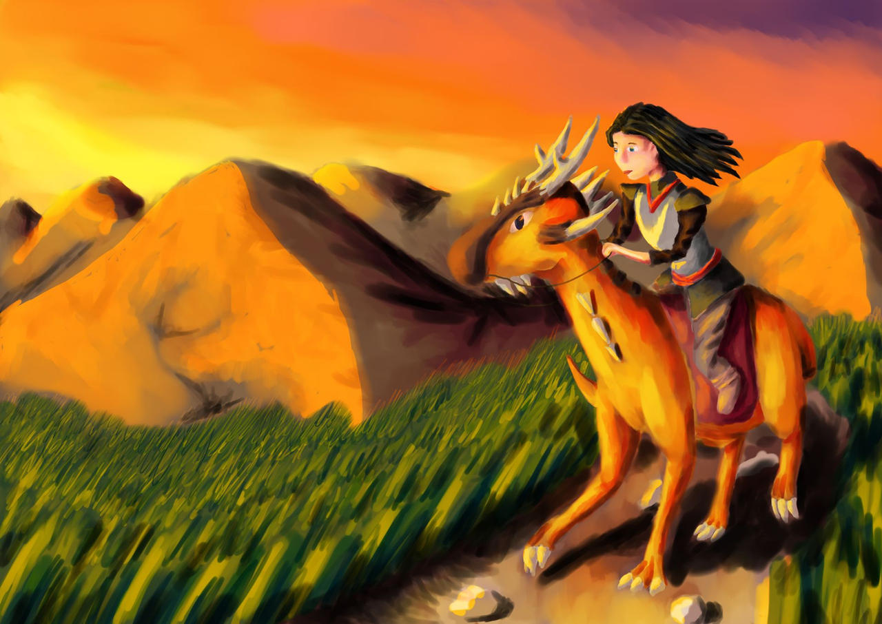 Sunset Ride Digital