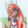 Dragon and rider